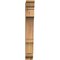 Ekena Millwork Balboa Traditional Rough Sawn Bracket, Western Red Cedar, 4"W x 18"D x 30"H BKT04X18X30BOA01RWR - alternate 4